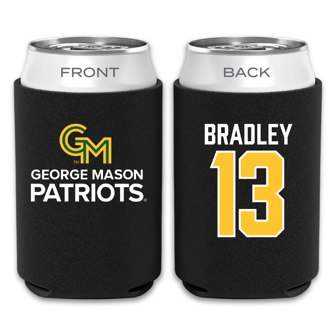 George Mason University Soccer Black Can Cooler - #13 Olivia Bradley