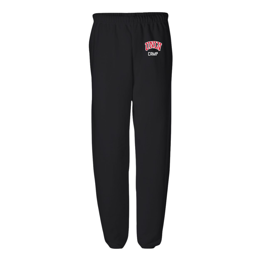 University of Nevada-Las Vegas Soccer (W) Black Sweatpants - #27 Kylie Camp