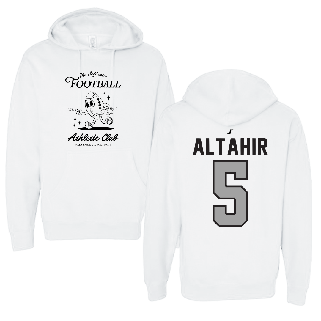 Football White Influxer Athletic Club Hoodie - #5 Tuna Altahir