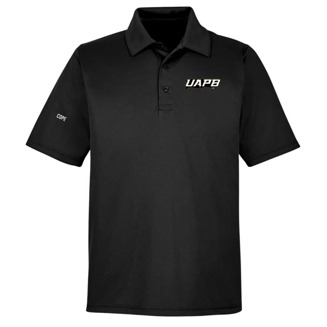 University of Arkansas-Pine Bluff TF and XC Black Polo - Cheriece Cope