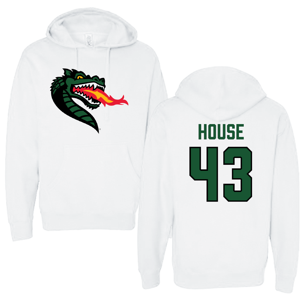 University of Alabama at Birmingham Baseball White Hoodie - #43 Brooks House