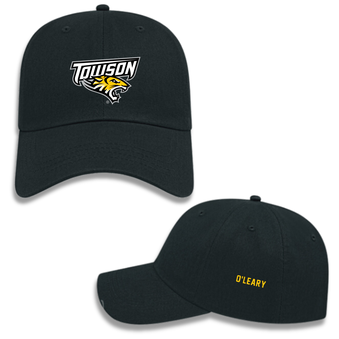 Towson University Swimming & Diving Black Hat - Abby O'Leary