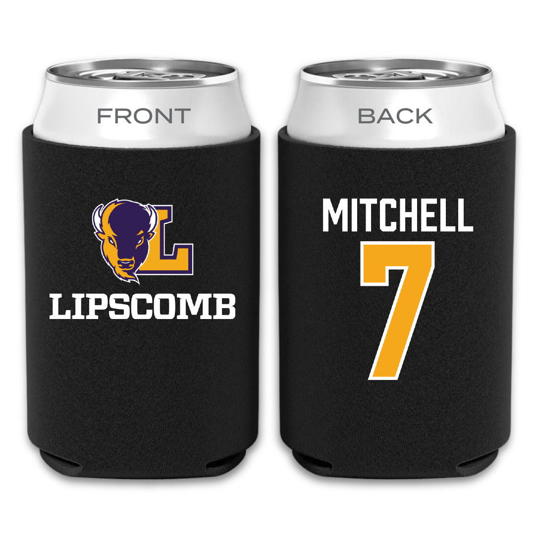 Lipscomb University Baseball Black Can Cooler - #7 Joey Mitchell