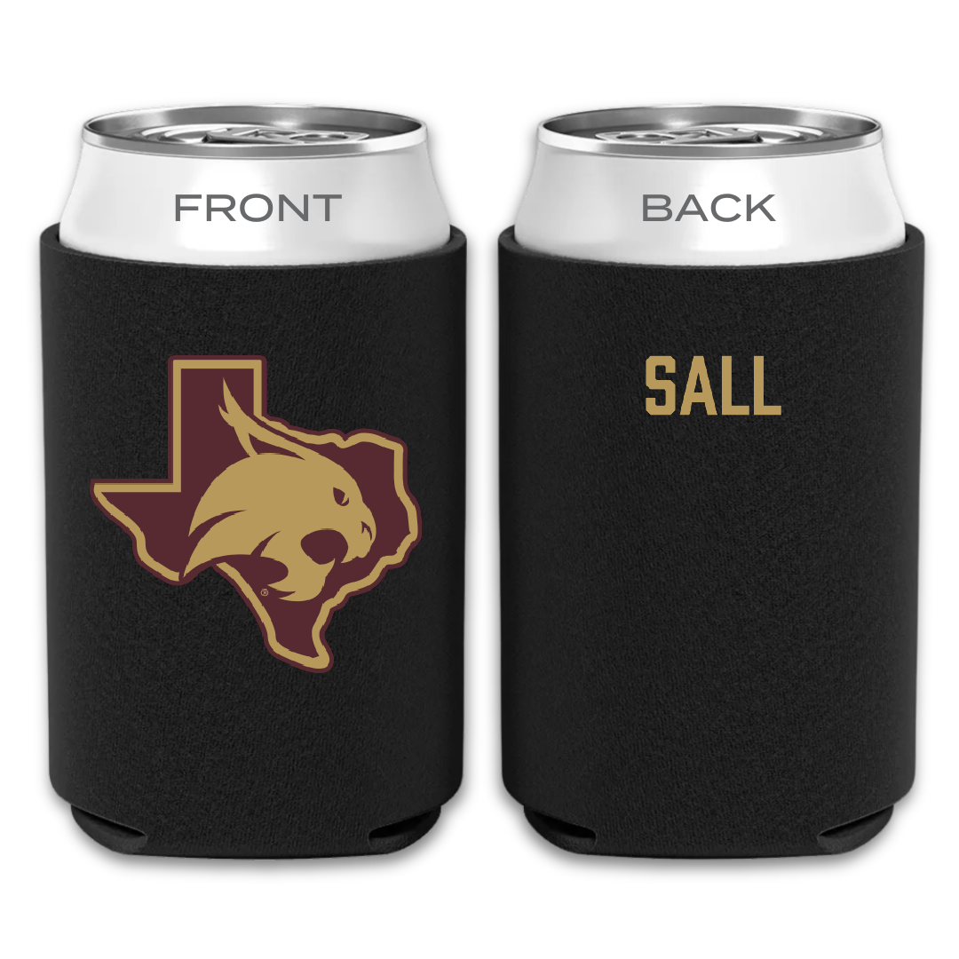 Texas State University TF and XC Black Can Cooler - Lamine Sall