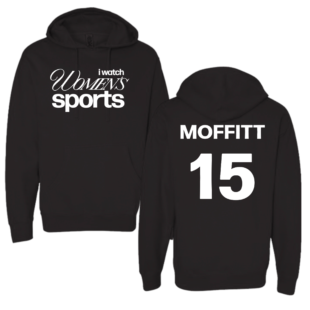 Appalachian State University Basketball Black WHM Hoodie - #15 Rylan Moffitt