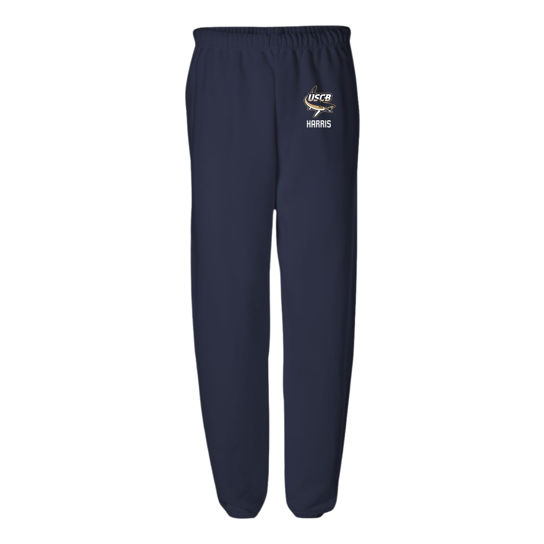 University of South Carolina Beaufort Soccer (W) Navy Sweatpants - #2 Kennedy Harris
