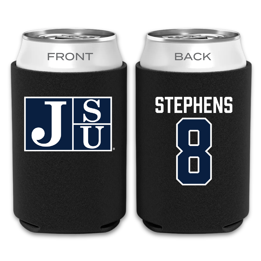 Jackson State University Softball Black Can Cooler - #8 Mari Stephens