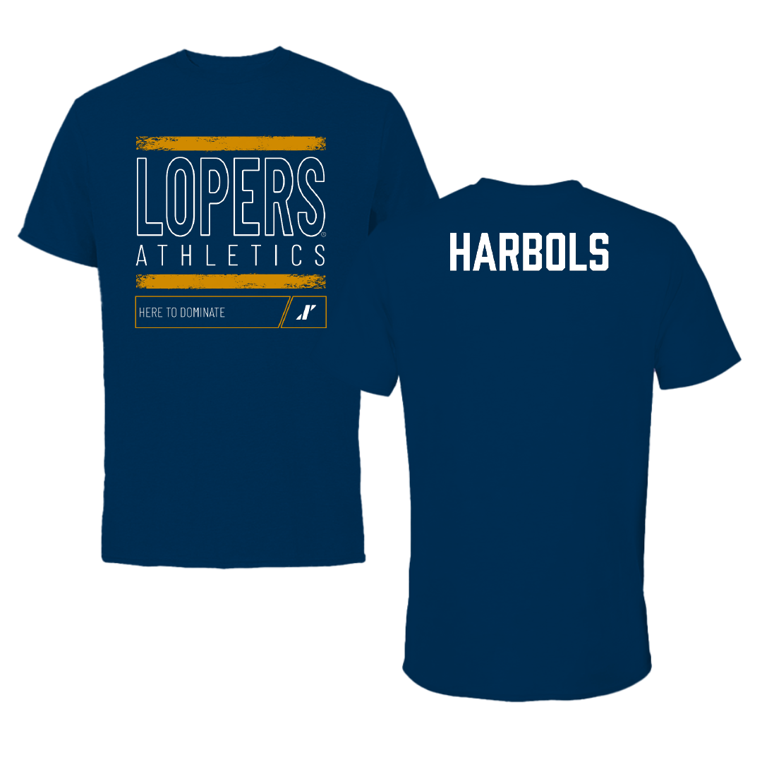 University of Nebraska at Kearney TF and XC Navy Dominate Tee - Richard Harbols