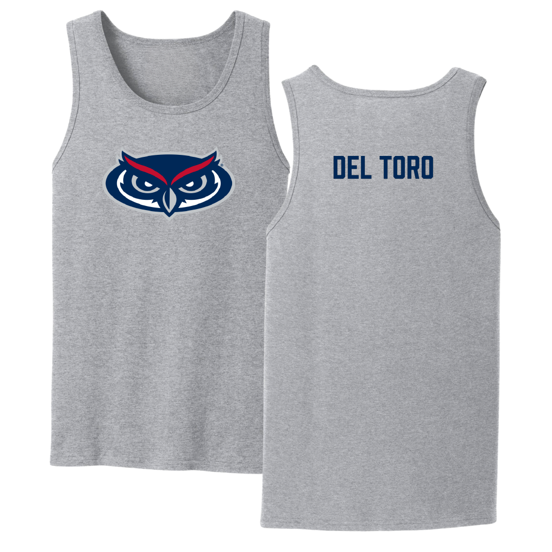 Florida Atlantic University Dance Sport Gray Tank Top - Bianca Del Toro