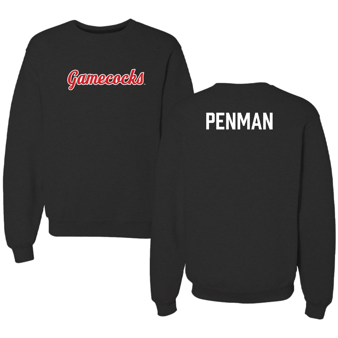 Jacksonville State University Tennis Black Crewneck - Charlie Penman