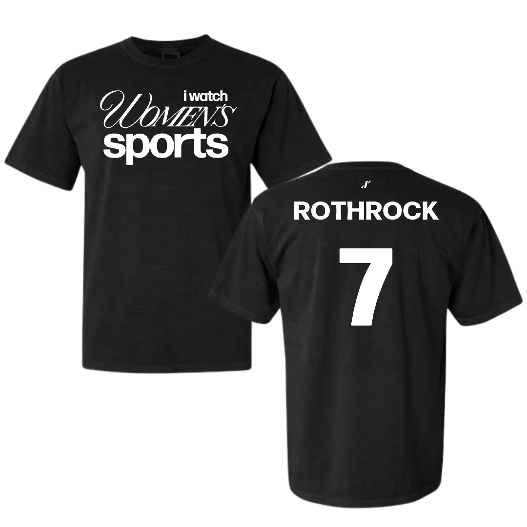 University of Florida Softball Black WHM Comfort Colors Tee - #7 Keagan Rothrock
