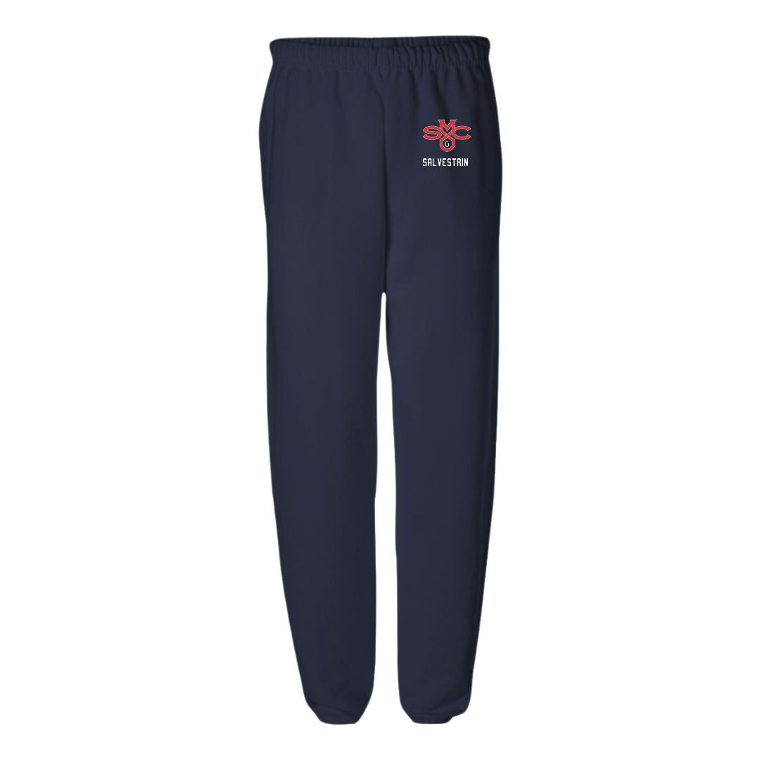 Saint Mary's College of California Soccer (W) Navy Sweatpants - #7 Tessa Salvestrin