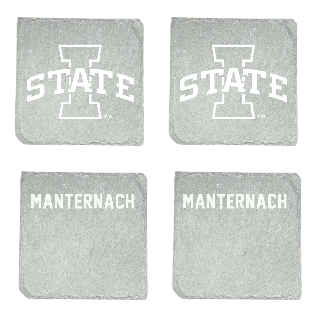 Iowa State University Gymnastics Stone Coaster (4 Pack)  - Madelyn Manternach