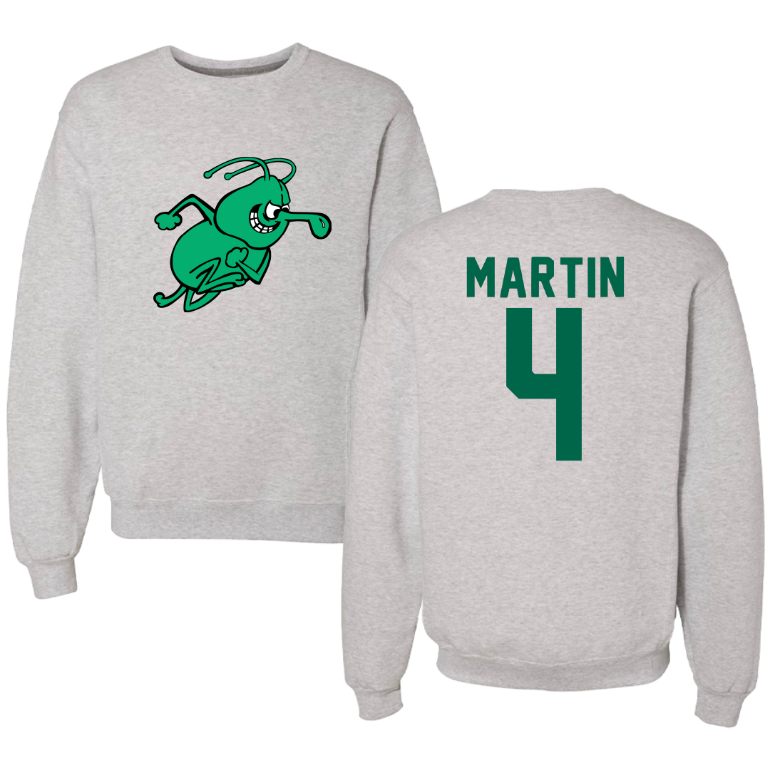 University of Arkansas-Monticello Softball Gray Crewneck - #4 Makenzie Martin