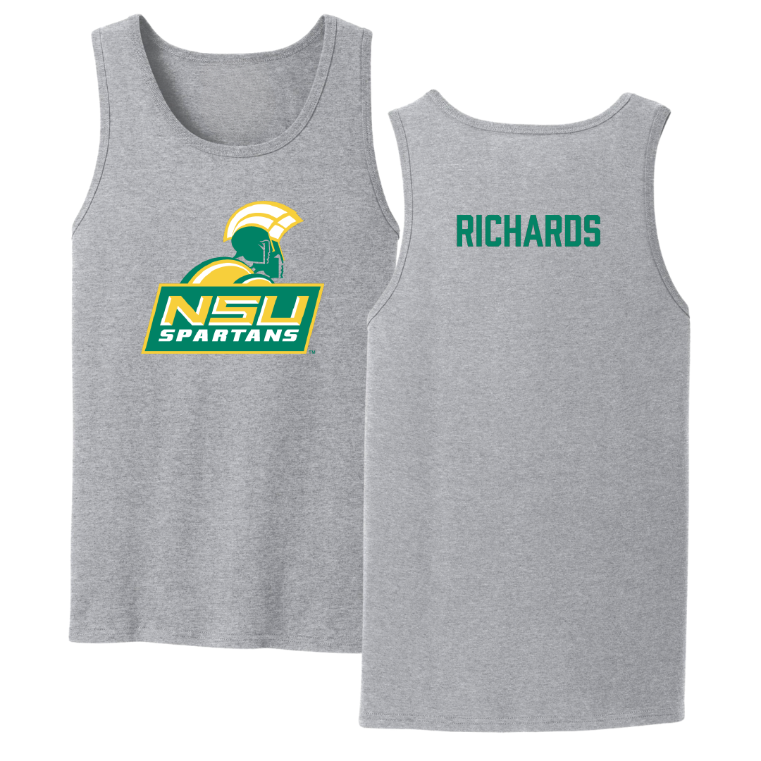Norfolk State University TF and XC Sport Gray Tank Top - Indya Richards