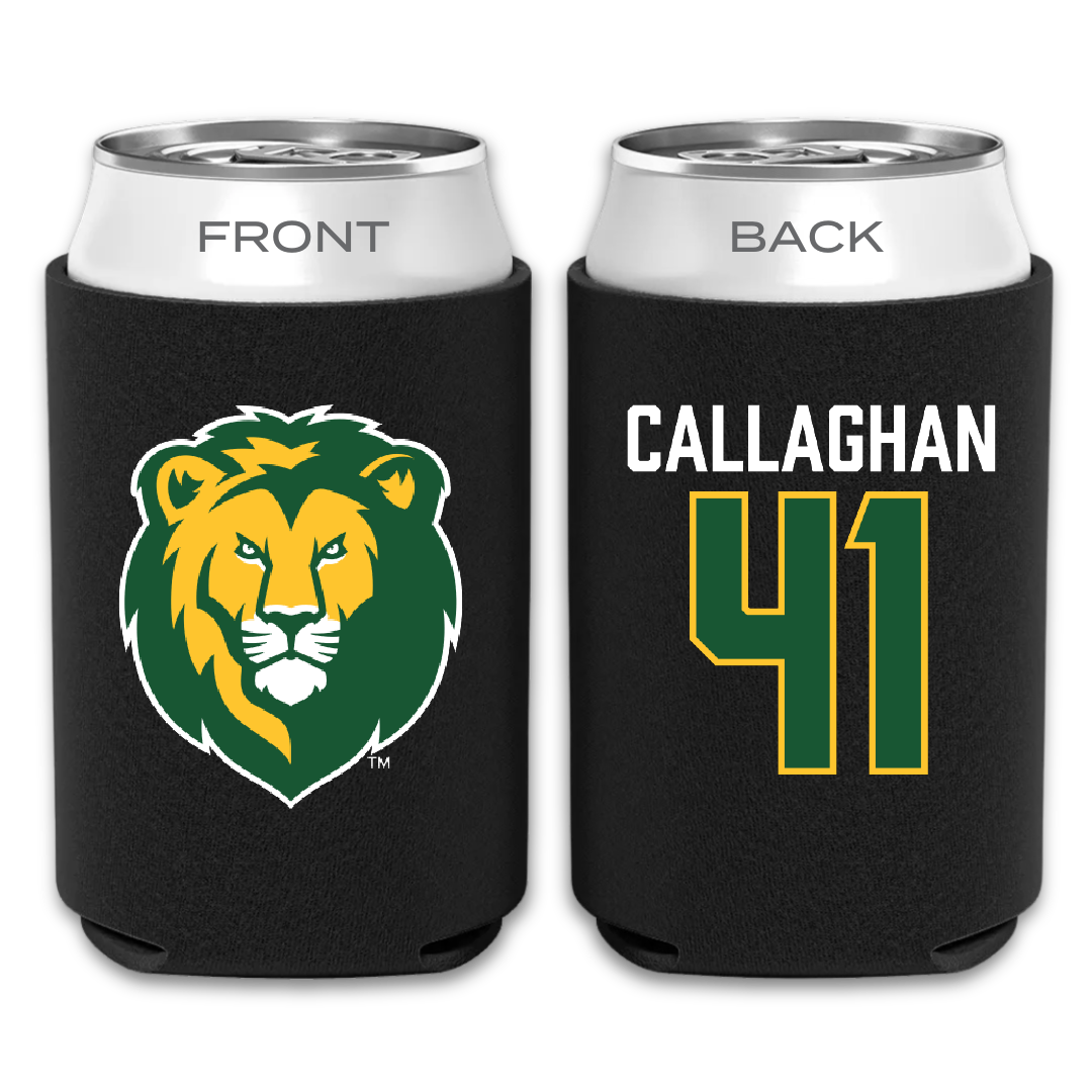 Southeastern Louisiana University Football Black Can Cooler - #41 Riley Callaghan