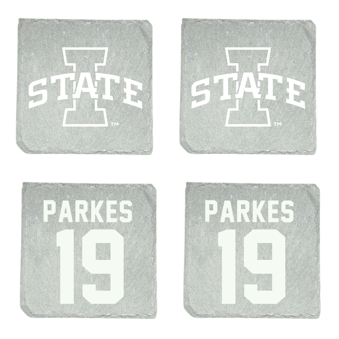 Iowa State University Football Stone Coaster (4 Pack)  - #19 Michael Parkes
