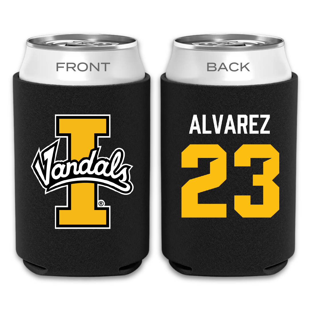 University of Idaho Soccer Black Can Cooler - #23 Naomi Alvarez