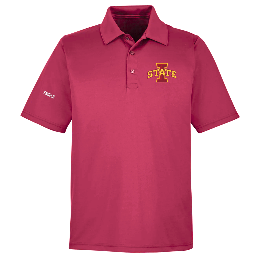 Iowa State University Gymnastics (W) Cardinal Polo - Morgan Engels