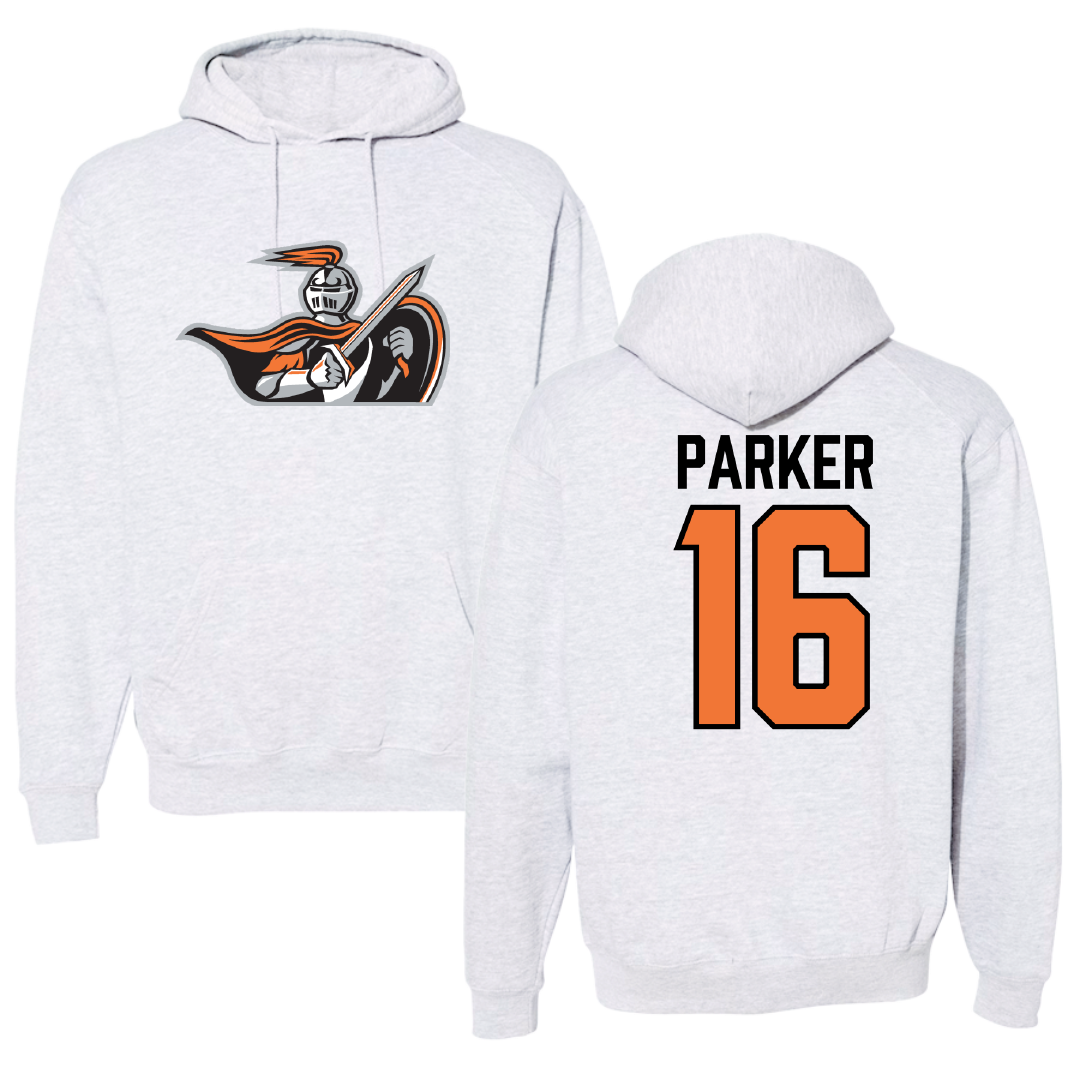 Heidelberg University Lacrosse Gray Hoodie - #16 Colin Parker