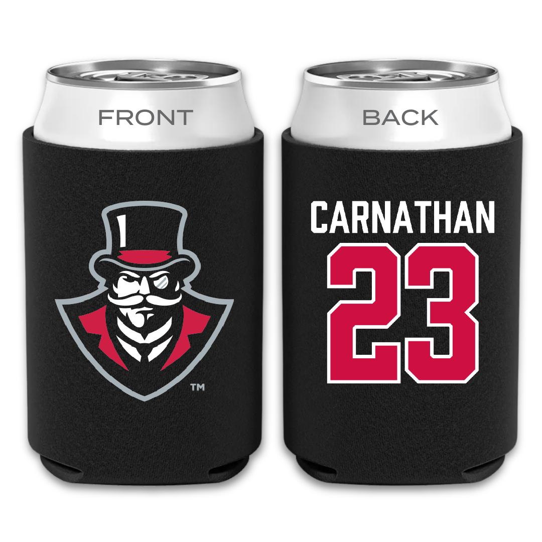 Austin Peay State University Volleyball Black Can Cooler - #23 Sarah Carnathan