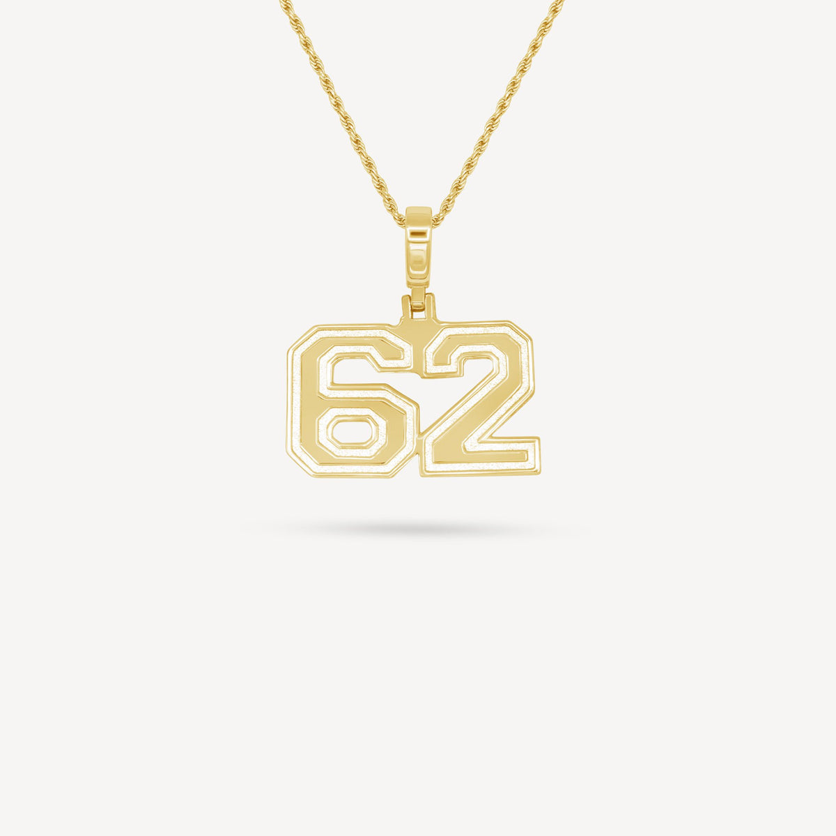 Gold Presidents Pendant and Chain - #62 Braden Simonsen