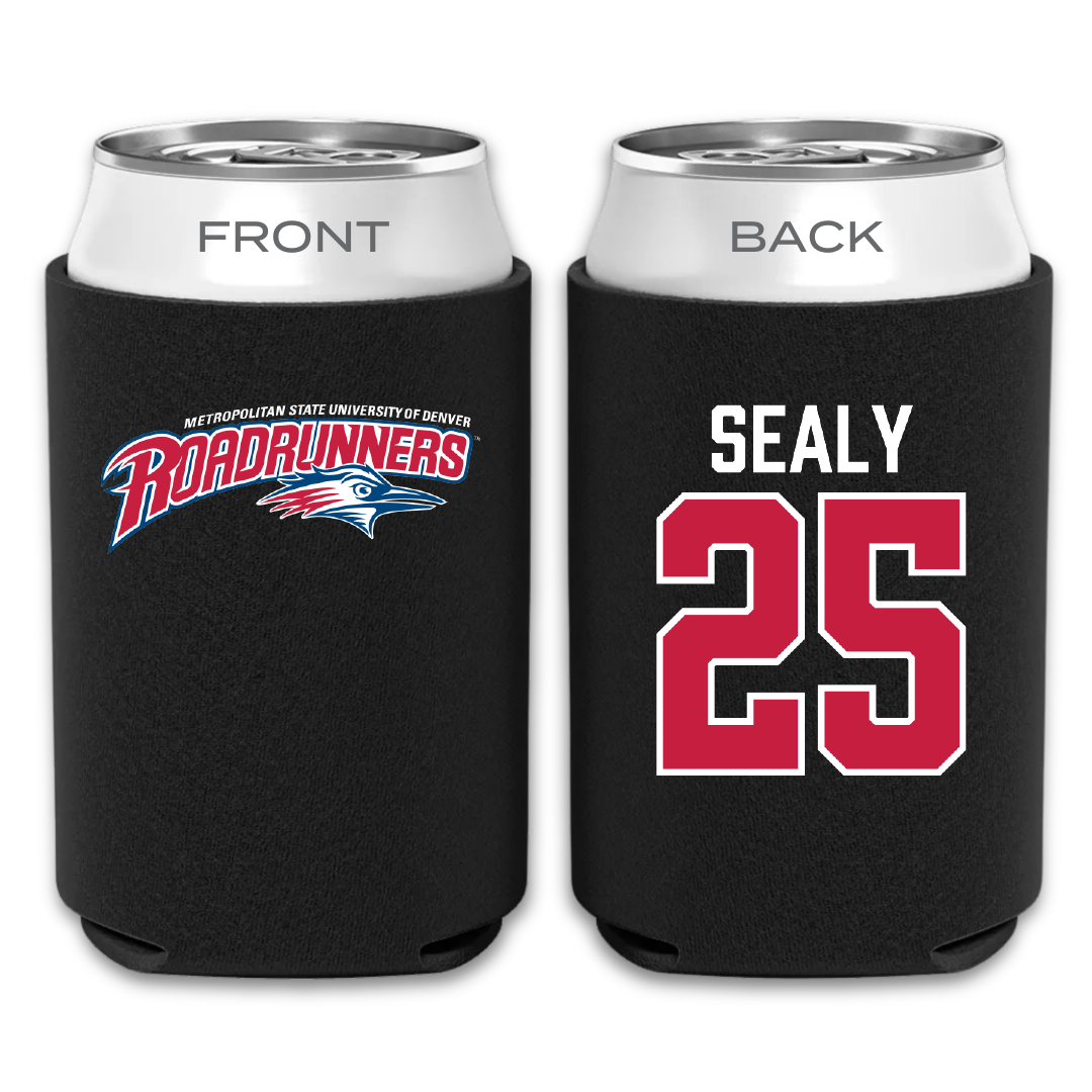 Metropolitan State University of Denver Basketball Black Can Cooler - #25 Brianna Sealy