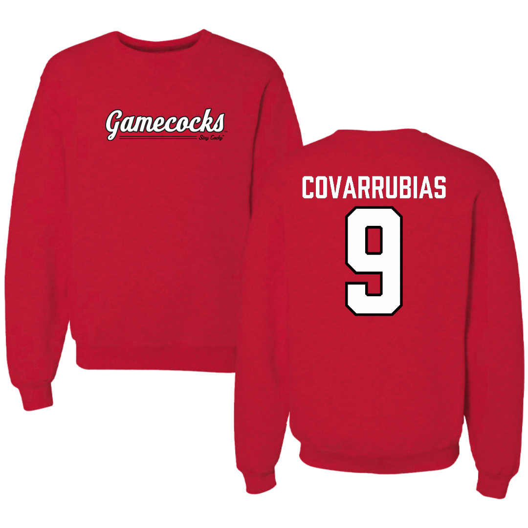 Jacksonville State University Bowling Red General Crewneck - #9 Keyla Covarrubias