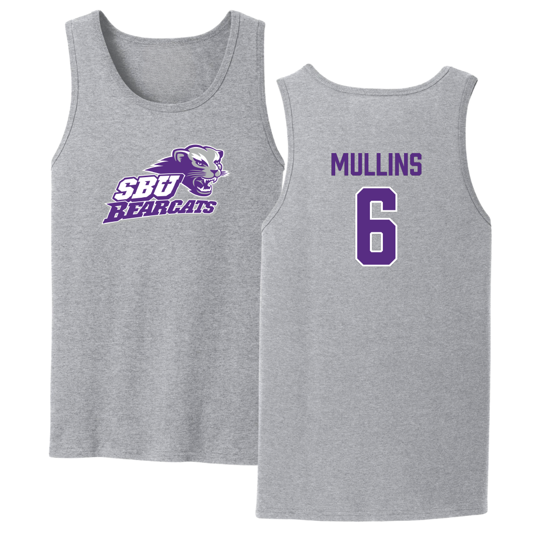 Southwest Baptist University Football Sport Gray Tank Top - #6 Canaan Mullins