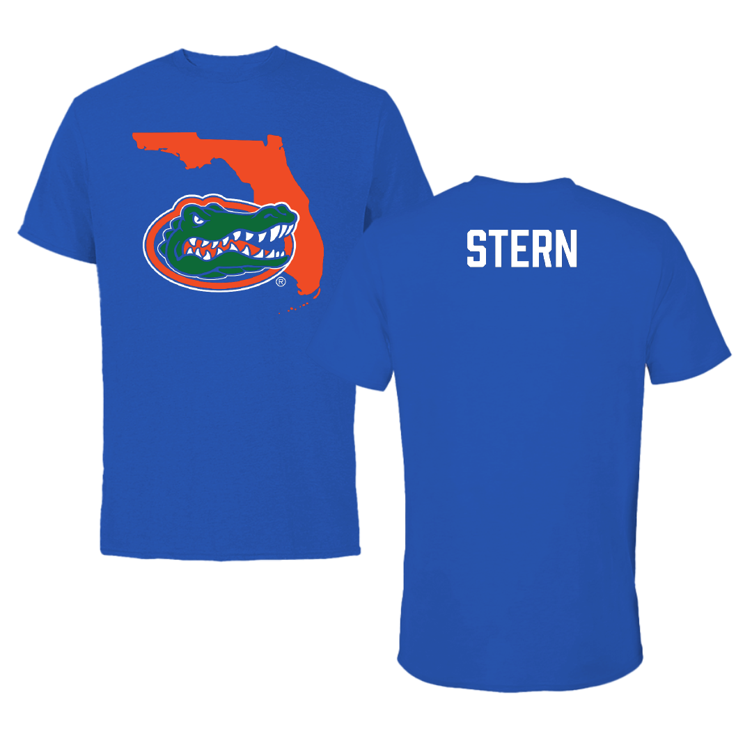 University of Florida TF and XC Blue State Tee - Josh Stern