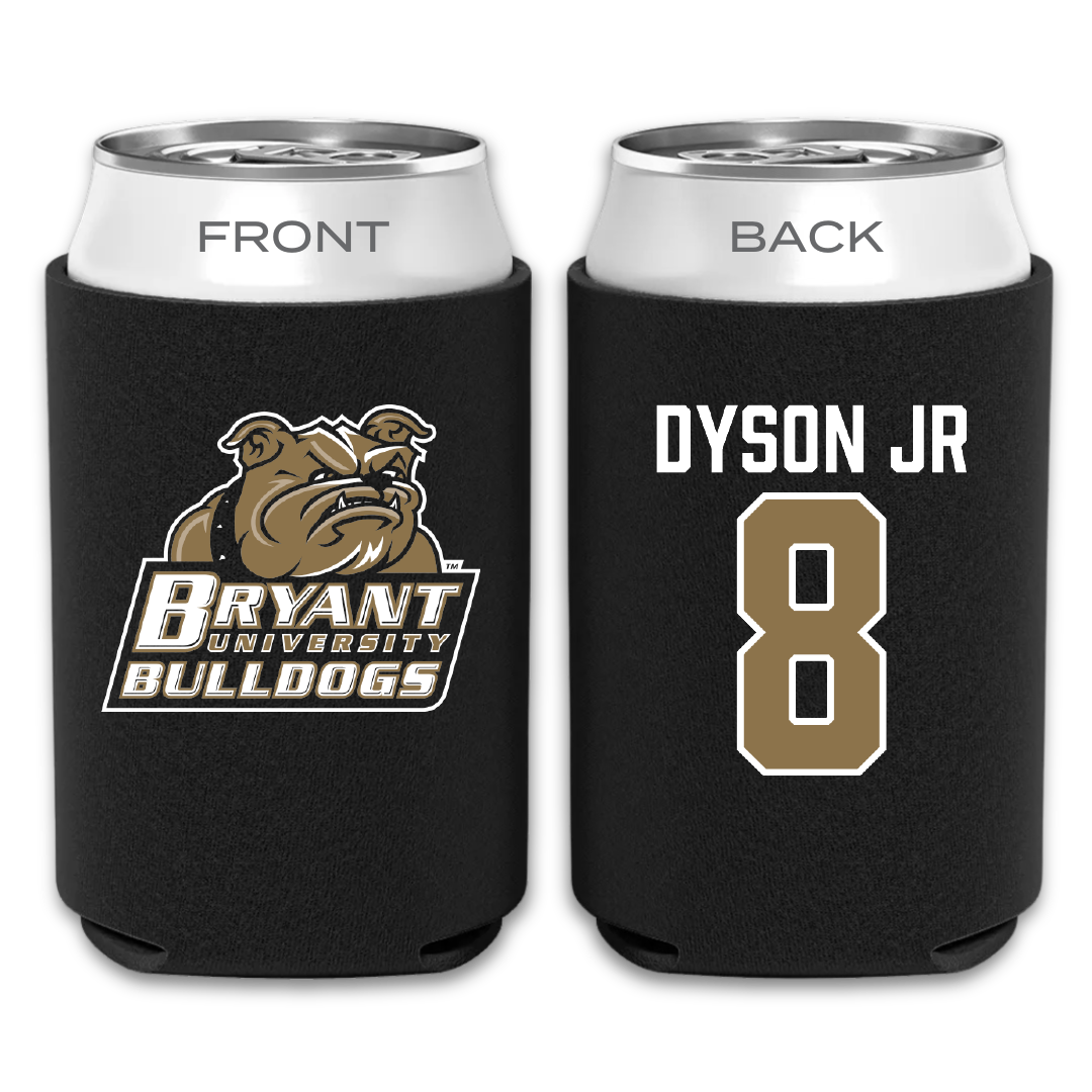 Bryant University Football Black Can Cooler - #8 Kenny Dyson Jr