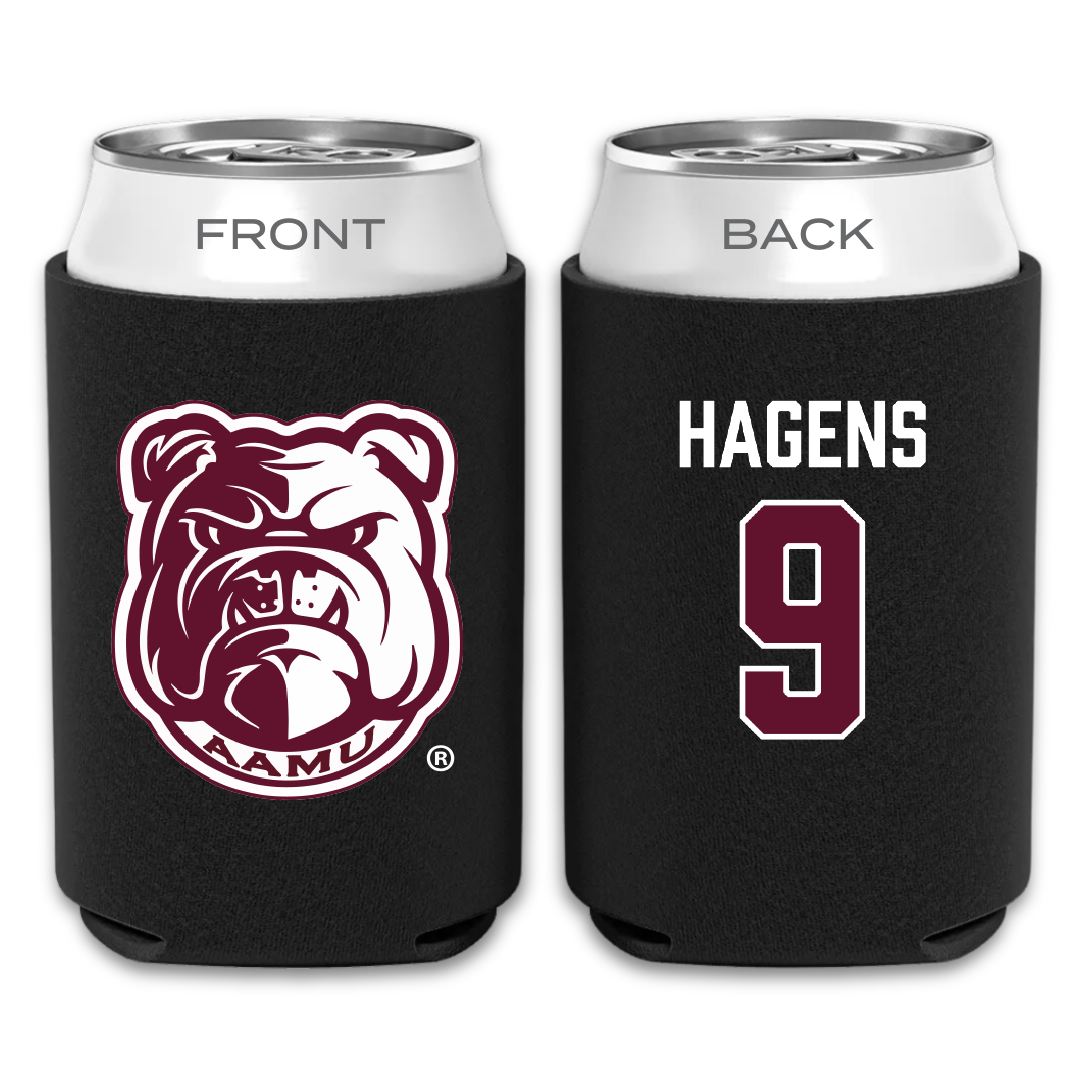 Alabama A&M University Football Black Can Cooler - #9 Mekhi Hagens