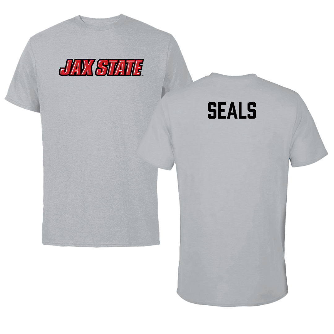 Jacksonville State University TF and XC Sport Gray Tee - Lydia Seals