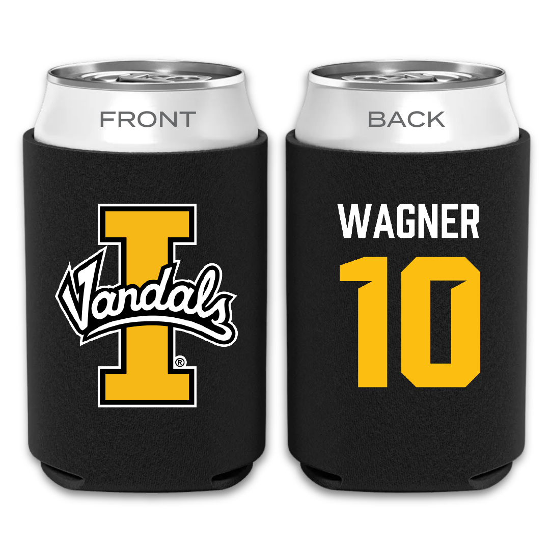 University of Idaho Football Black Can Cooler - #10 Jack Wagner