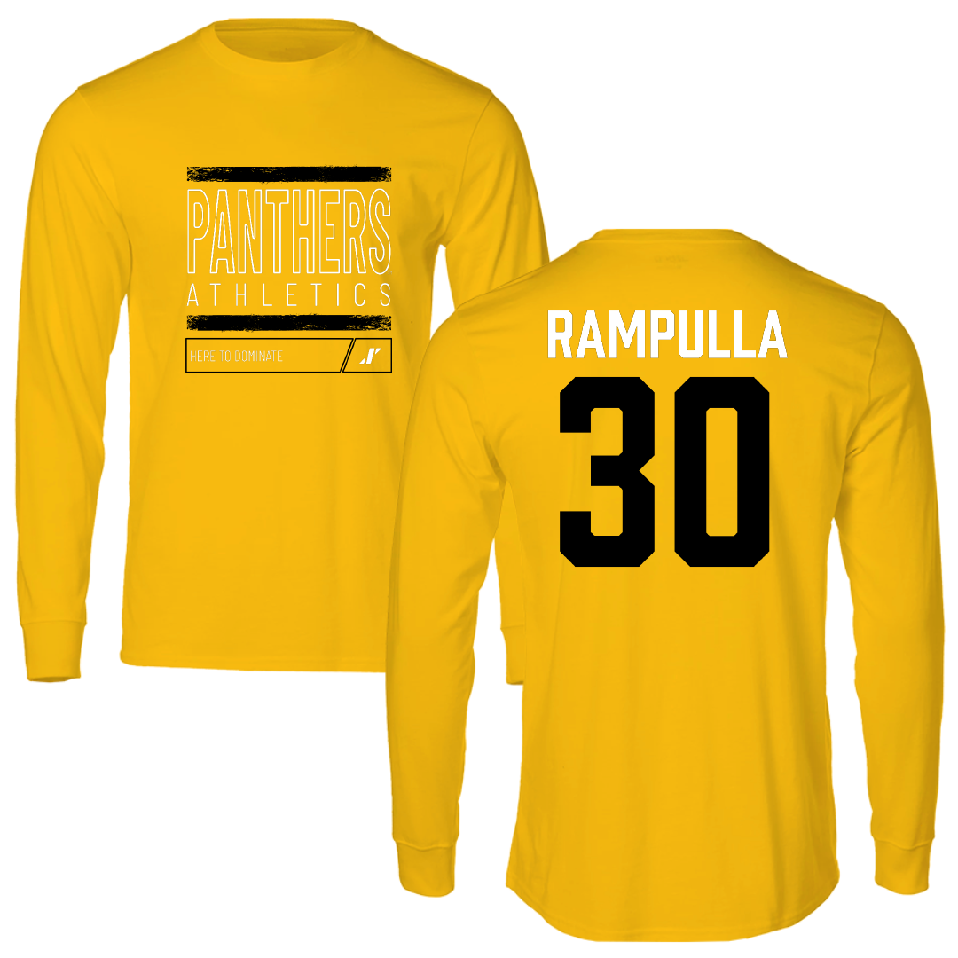 University of Wisconsin-Milwaukee Basketball Gold Dominate Long Sleeve - #30 Sophia Rampulla