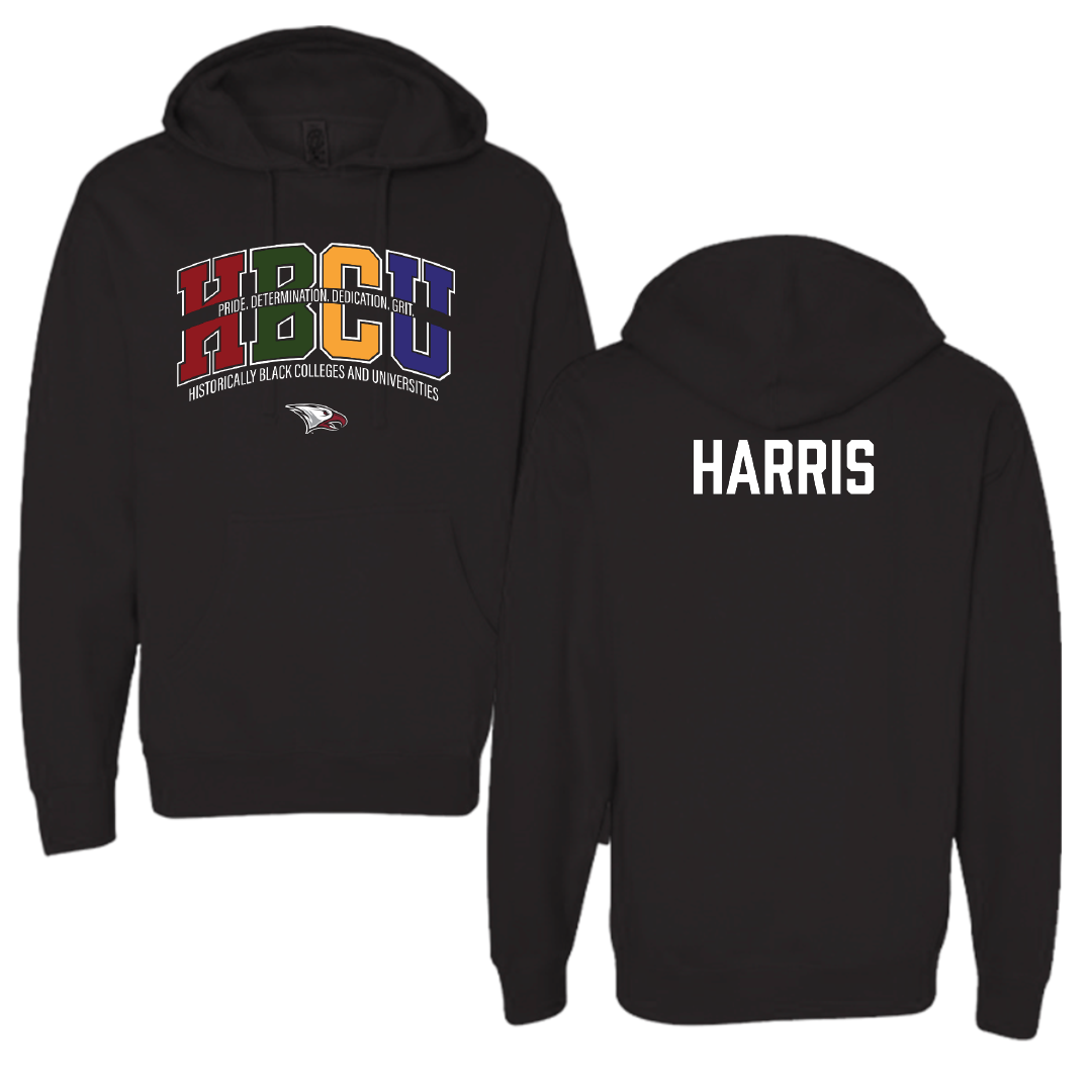 North Carolina Central University TF and XC Black HBCU Hoodie - Jaeda Harris