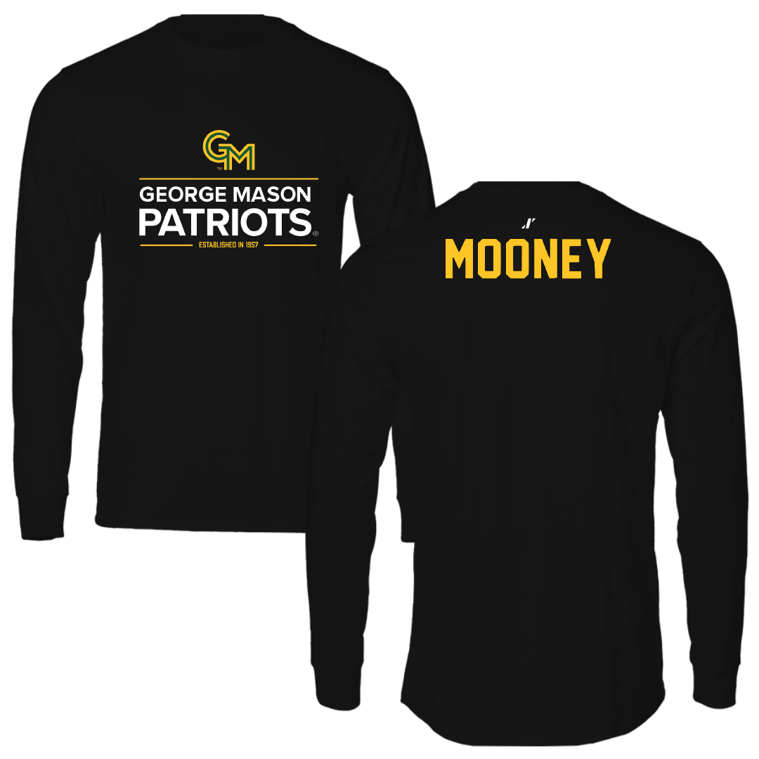 George Mason University Swimming & Diving Black General Performance Long Sleeve - Regan Mooney