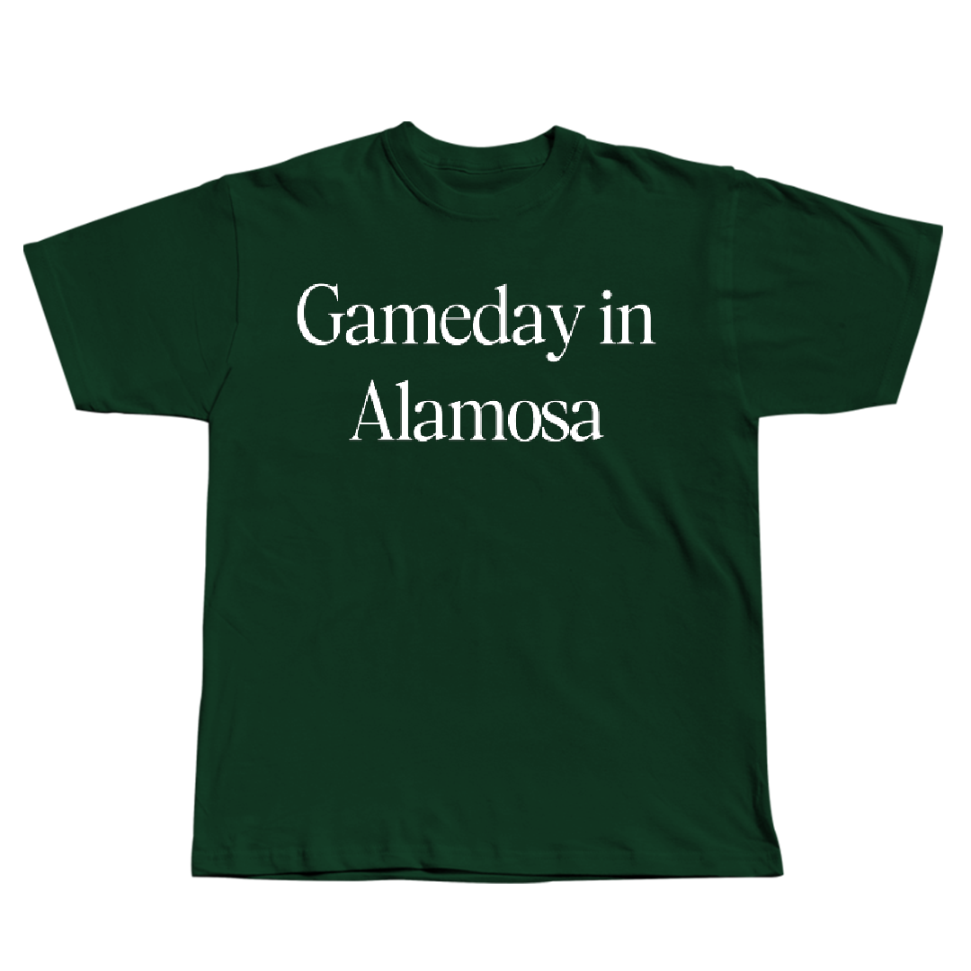 Adams State University Baseball Forest Green Gameday Tee - Shaked Baruch