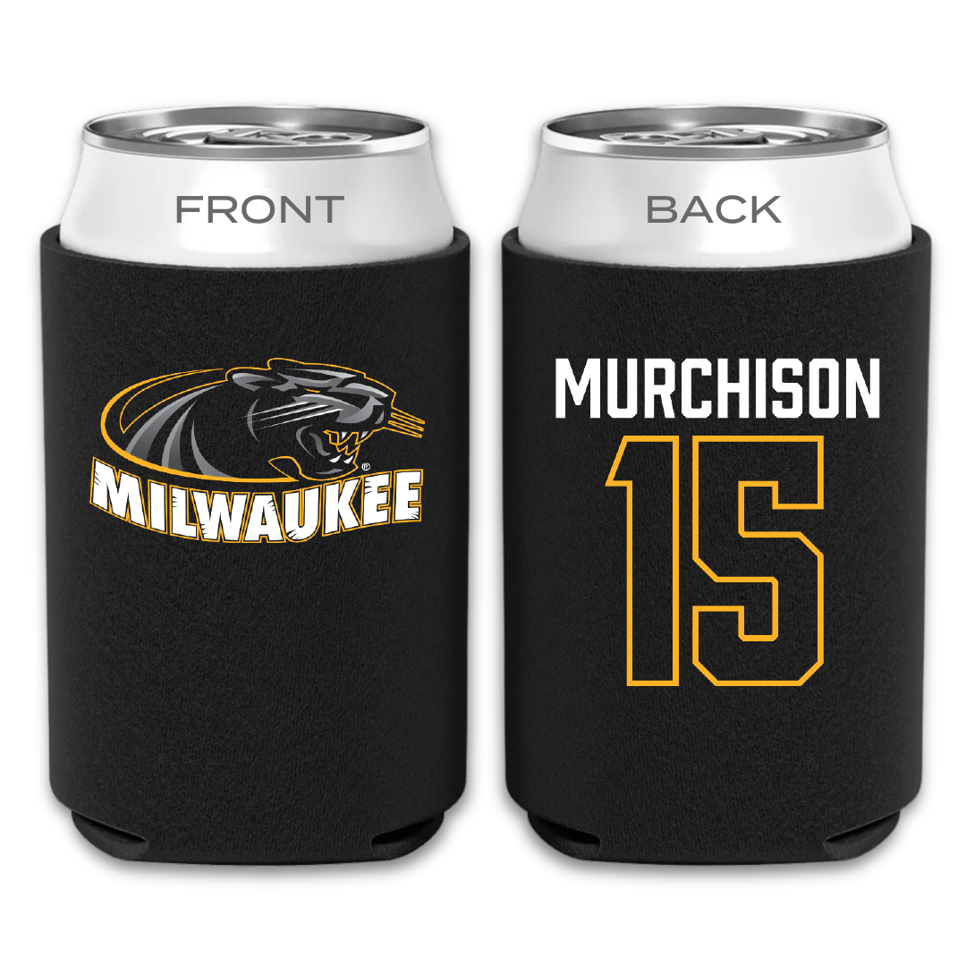 University of Wisconsin-Milwaukee Basketball Black Can Cooler - #15 Simeon Murchison