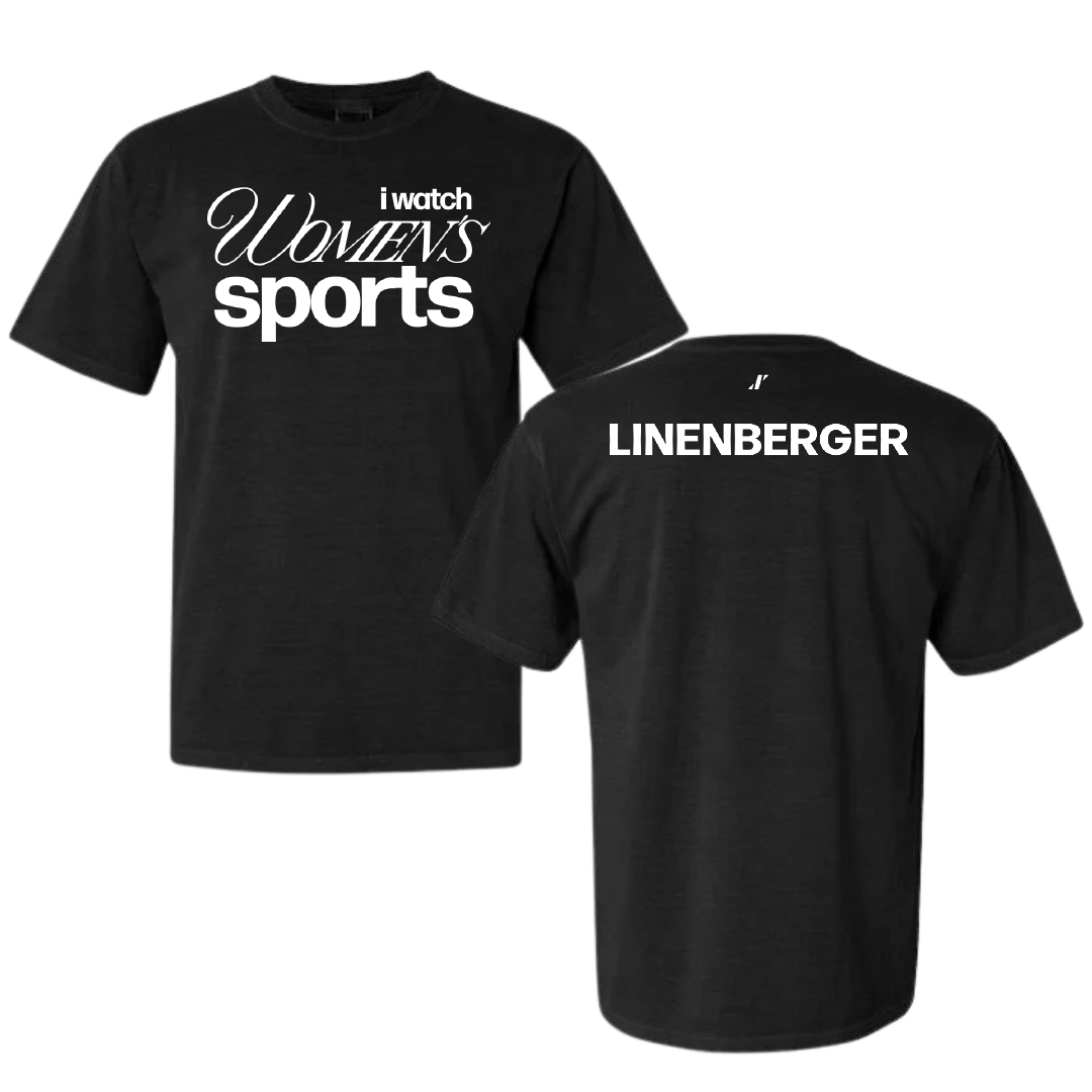 Florida Atlantic University Cheer Black WHM Comfort Colors Tee - Lauren Linenberger