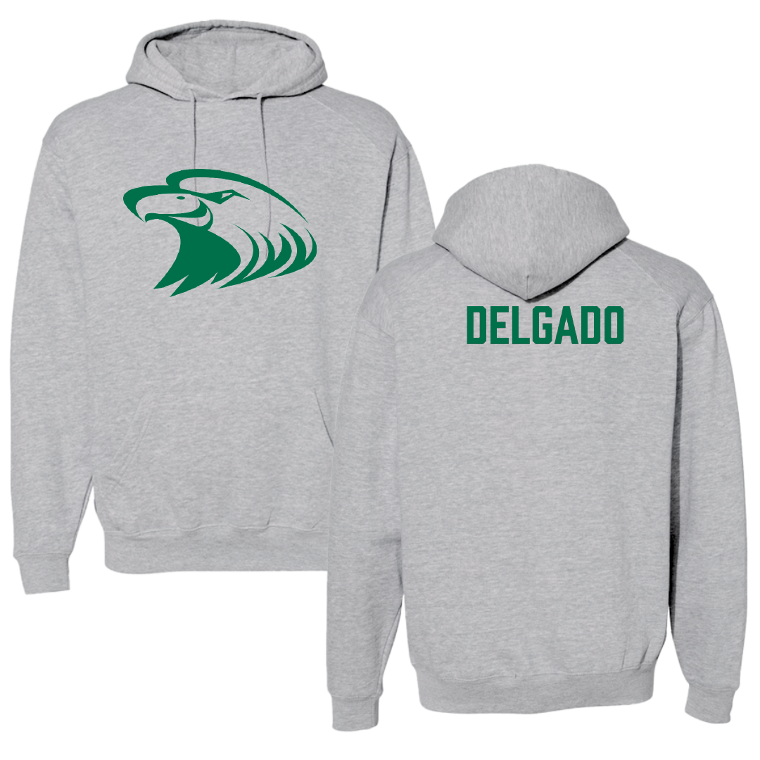 Central Methodist University Football Sport Gray Hoodie - Antonio Delgado