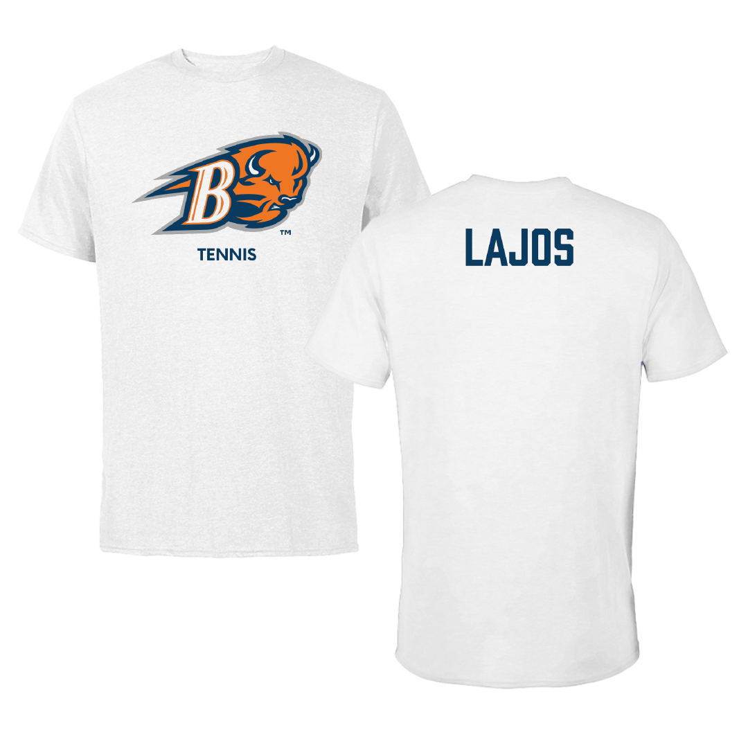 Bucknell University Tennis (W) White Tee - Anna Lajos