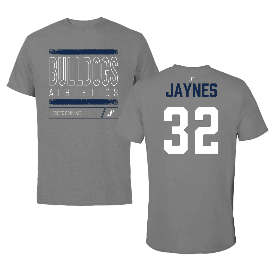 Butler University Basketball Dark Gray Dominate Tee - #32 Sydney Jaynes
