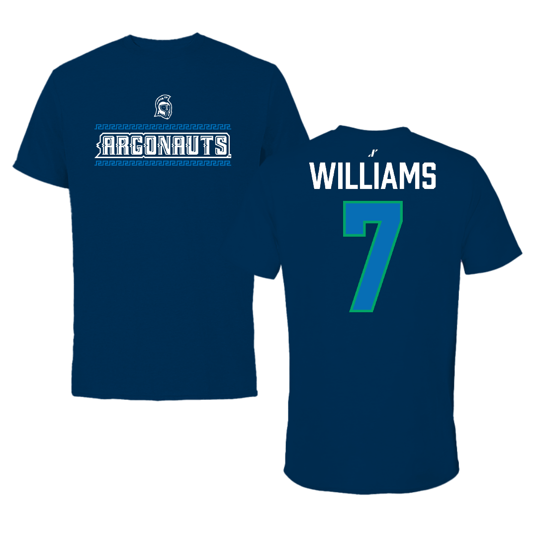 University of West Florida Football Navy General Performance Tee - #7 Justice Williams