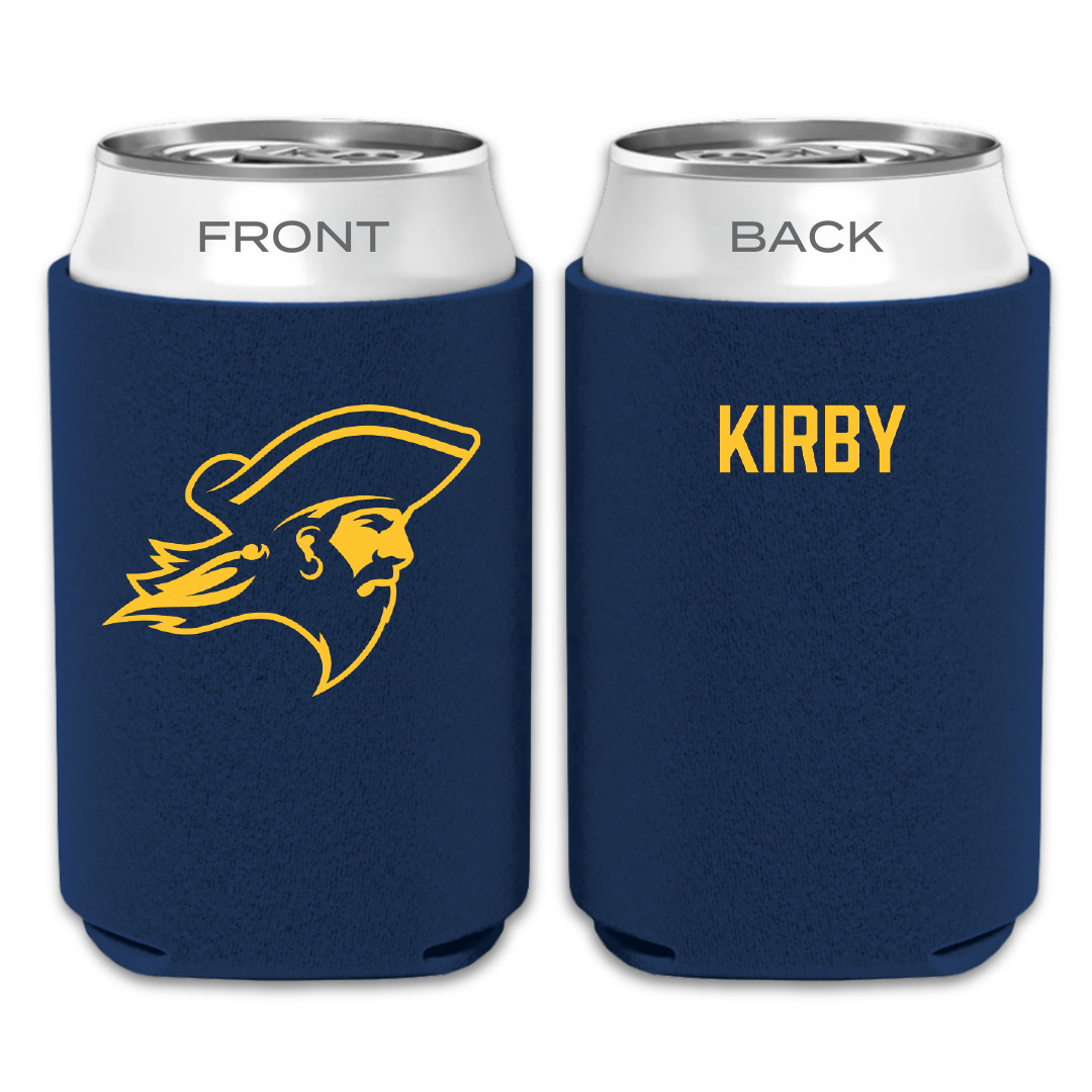 East Tennessee State University TF and XC Navy Can Cooler - Isaac Kirby