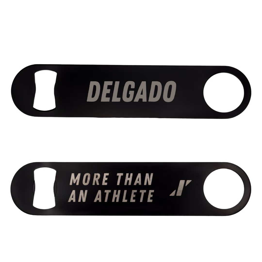 Football Black Bottle Opener - Antonio Delgado