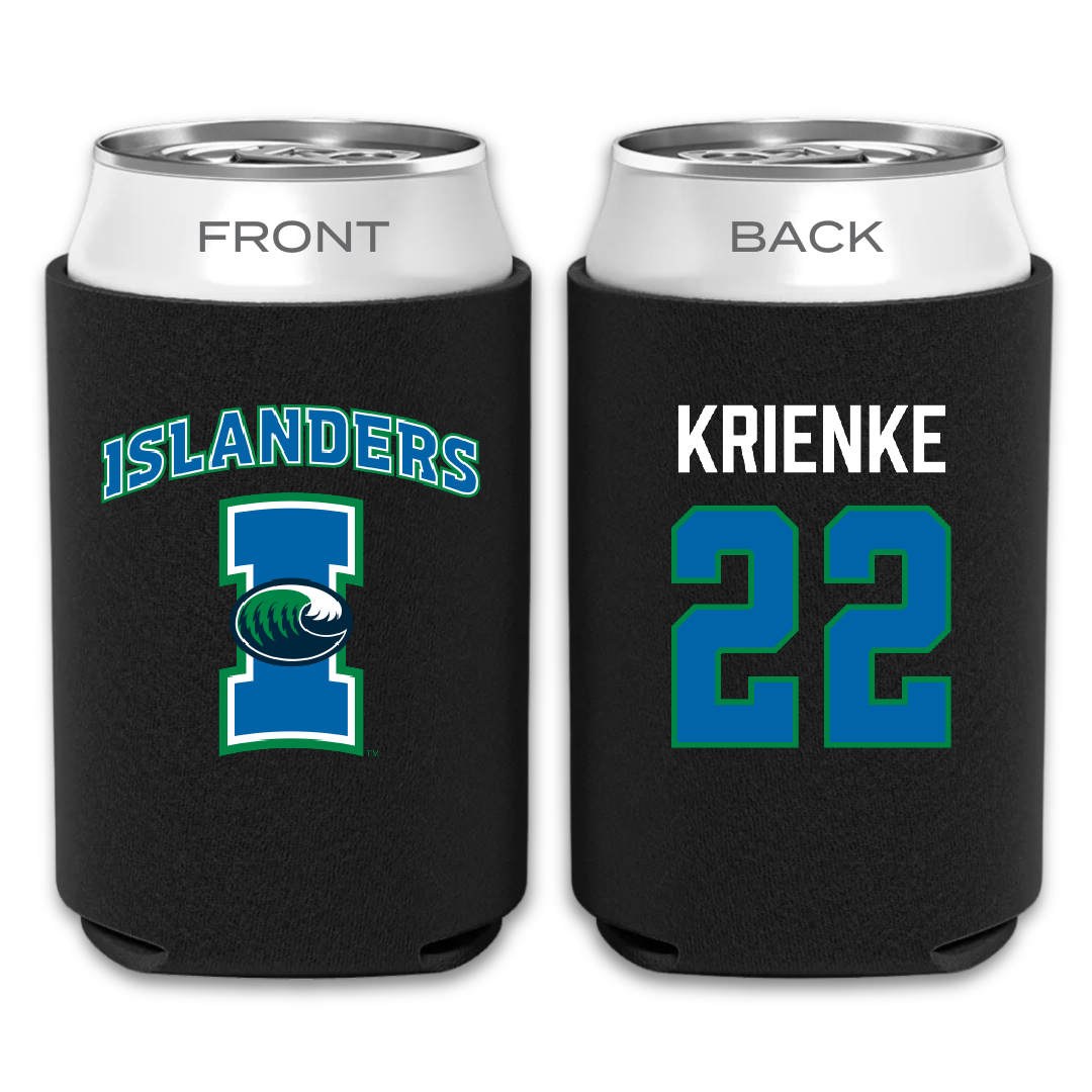 Texas A&M University-Corpus Christi Volleyball Black Can Cooler - #22 Katelyn Krienke