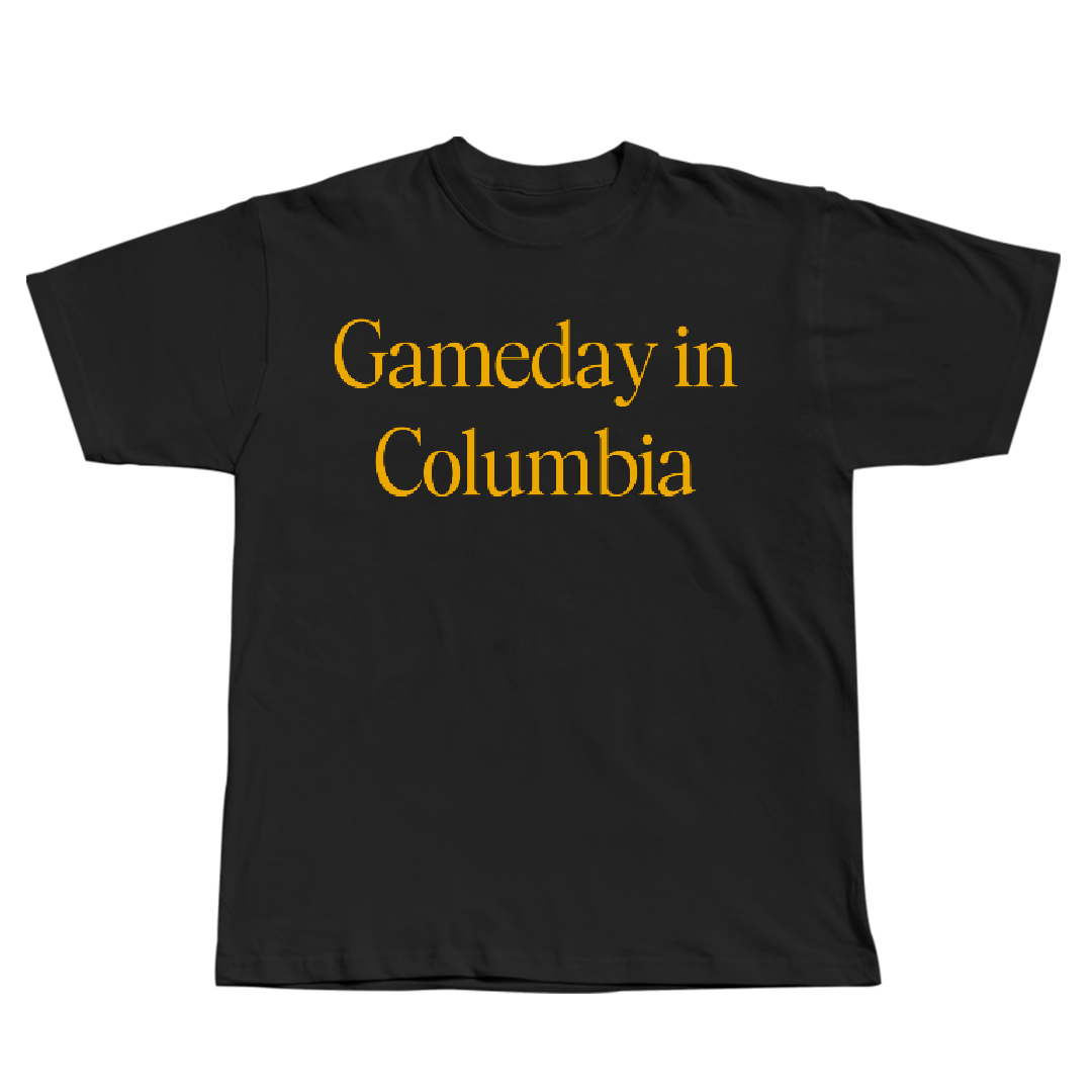 University of Missouri Basketball (W) Black Gameday Tee - #1 Shannon Dowell