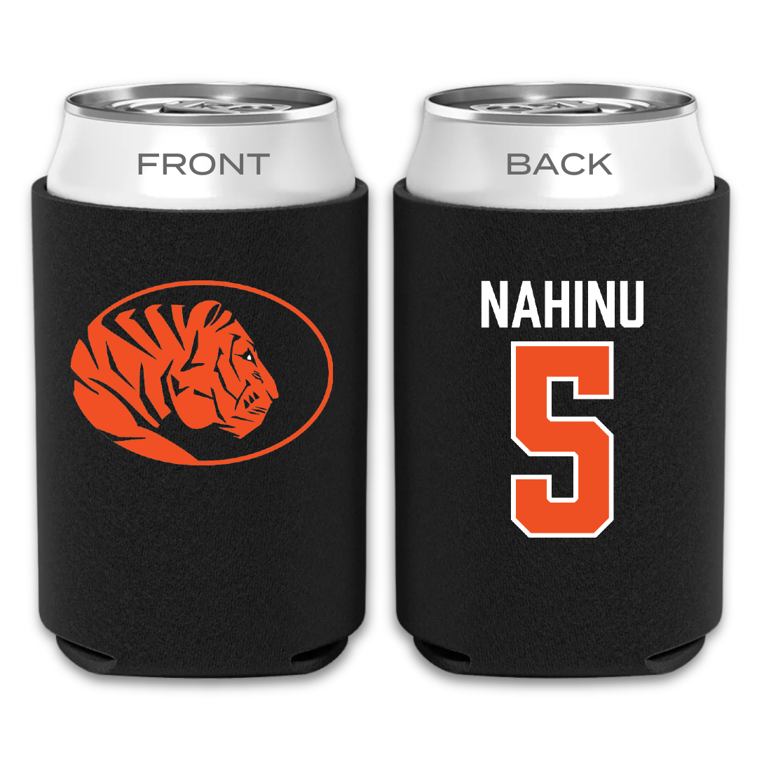 East Central University Volleyball Black Can Cooler - #5 Angel Nahinu