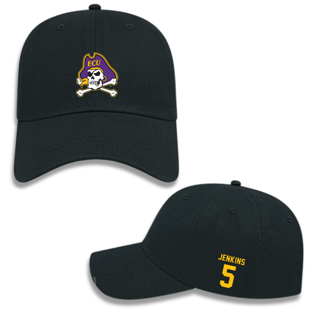 East Carolina University Football Black Hat - #5 Parker Jenkins